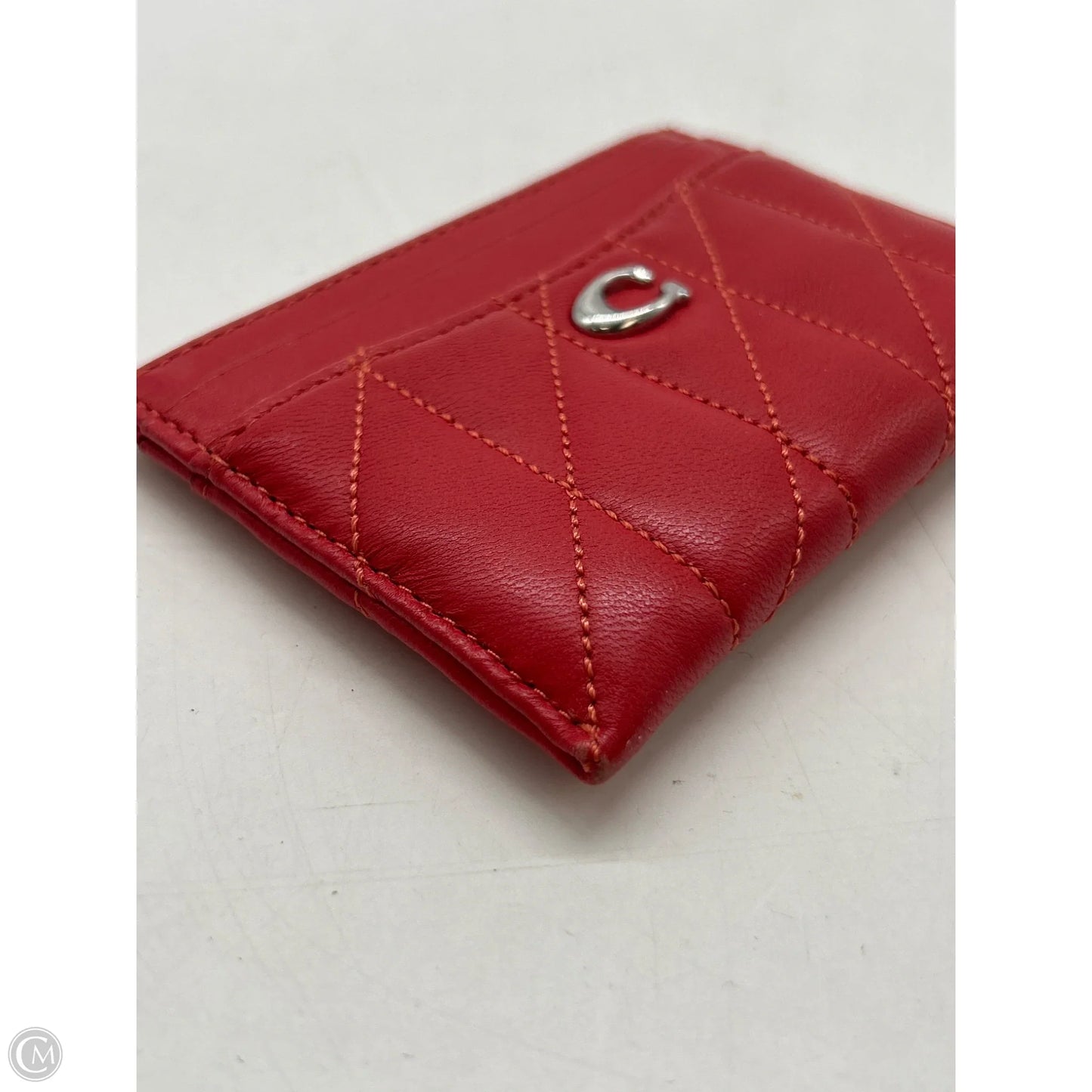 Id/card Holder Designer By Coach, Size: Small