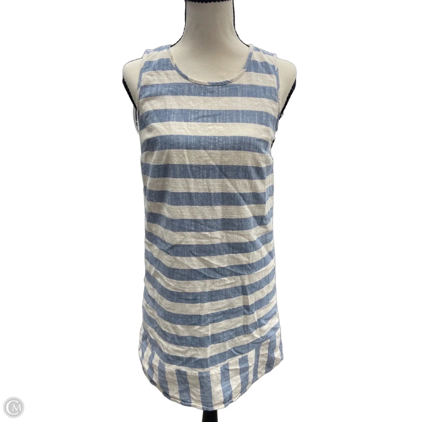 Dress Casual Short By Monteau In Striped Pattern, Size: S