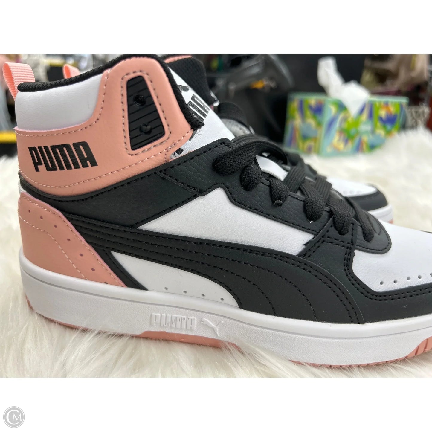Shoes Sneakers By Puma In Pink, Size: 7