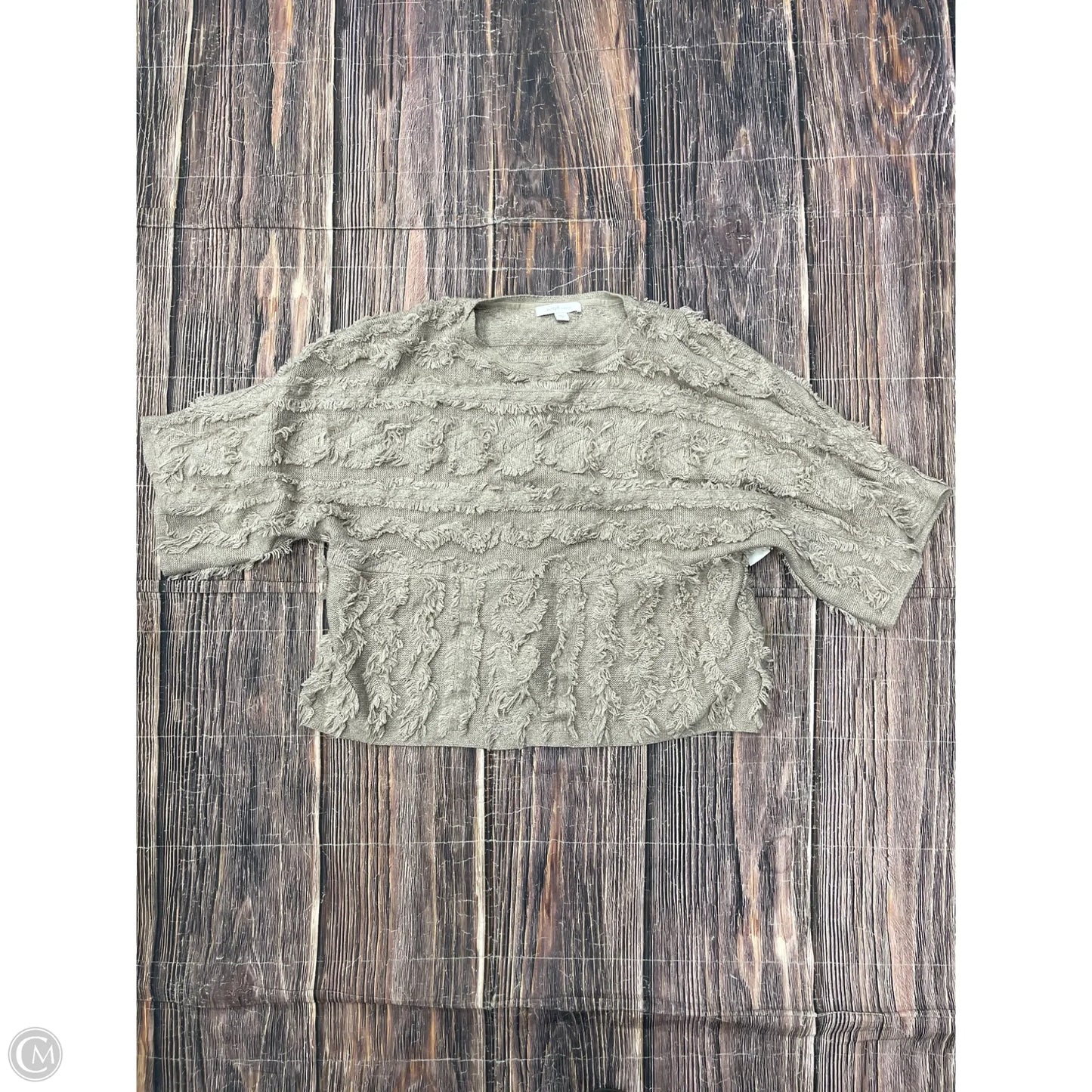 Sweater By Pure Jill In Grey, Size: Xs