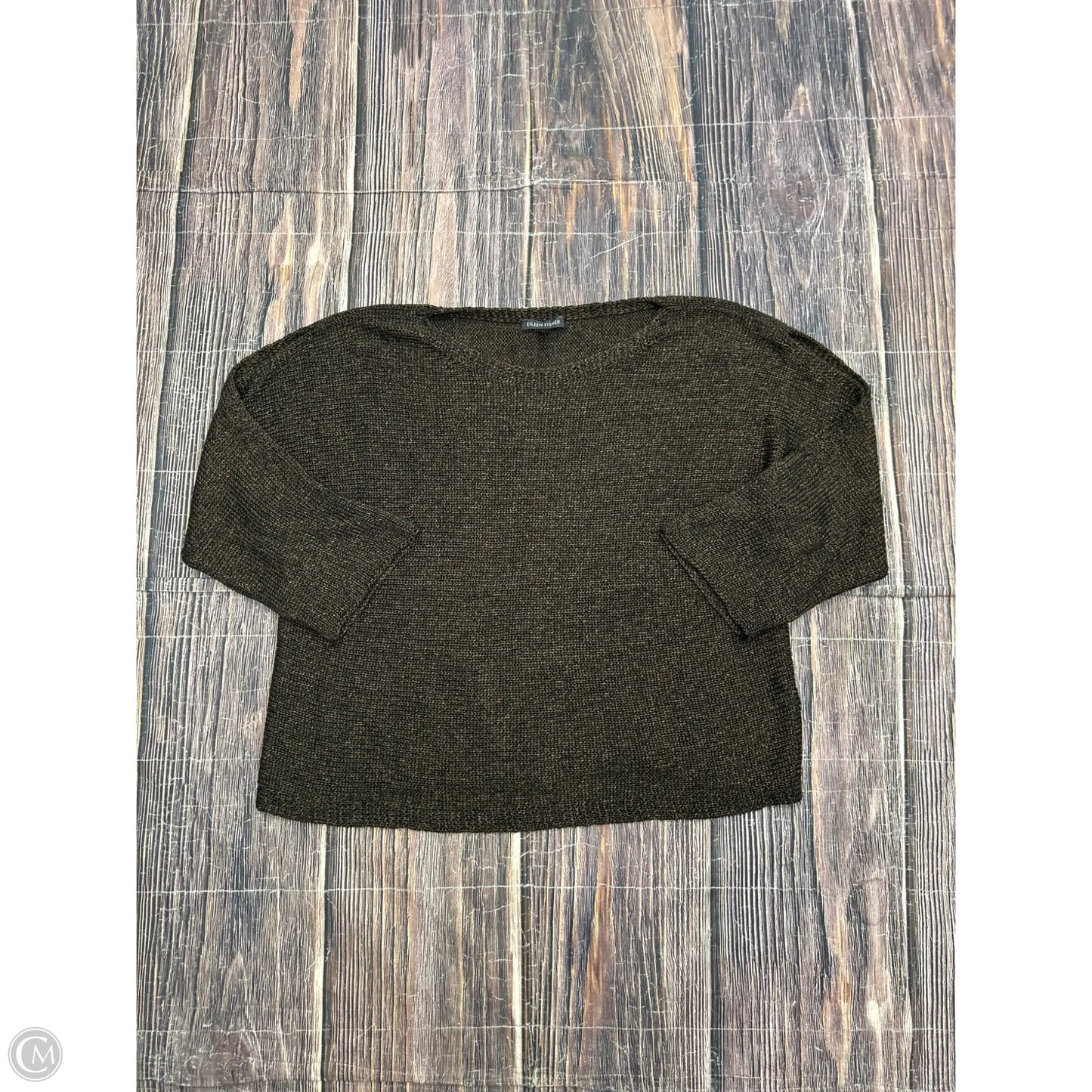 Sweater By Eileen Fisher In Brown, Size: M