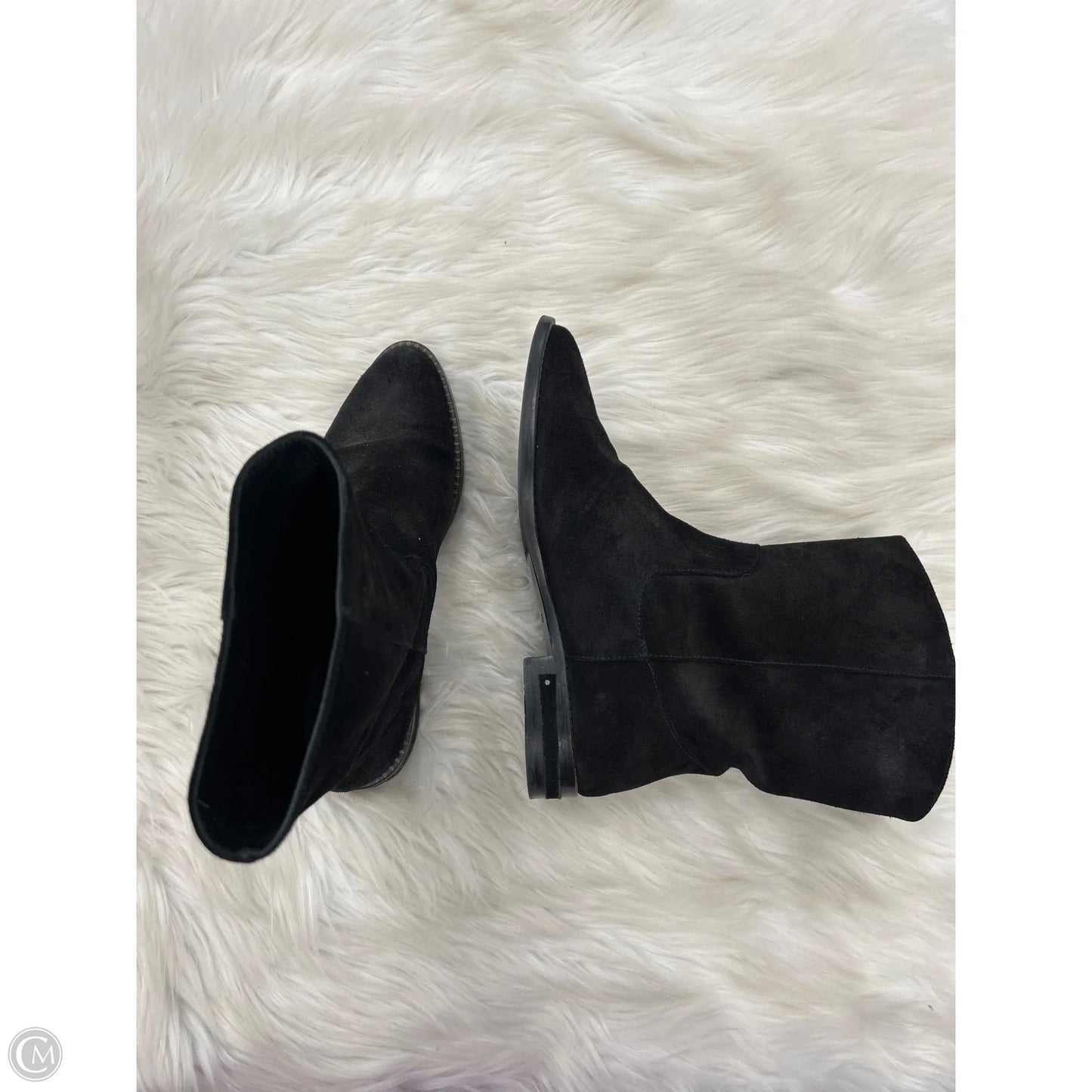 Boots Ankle Flats By Cmb In Black, Size: 7.5