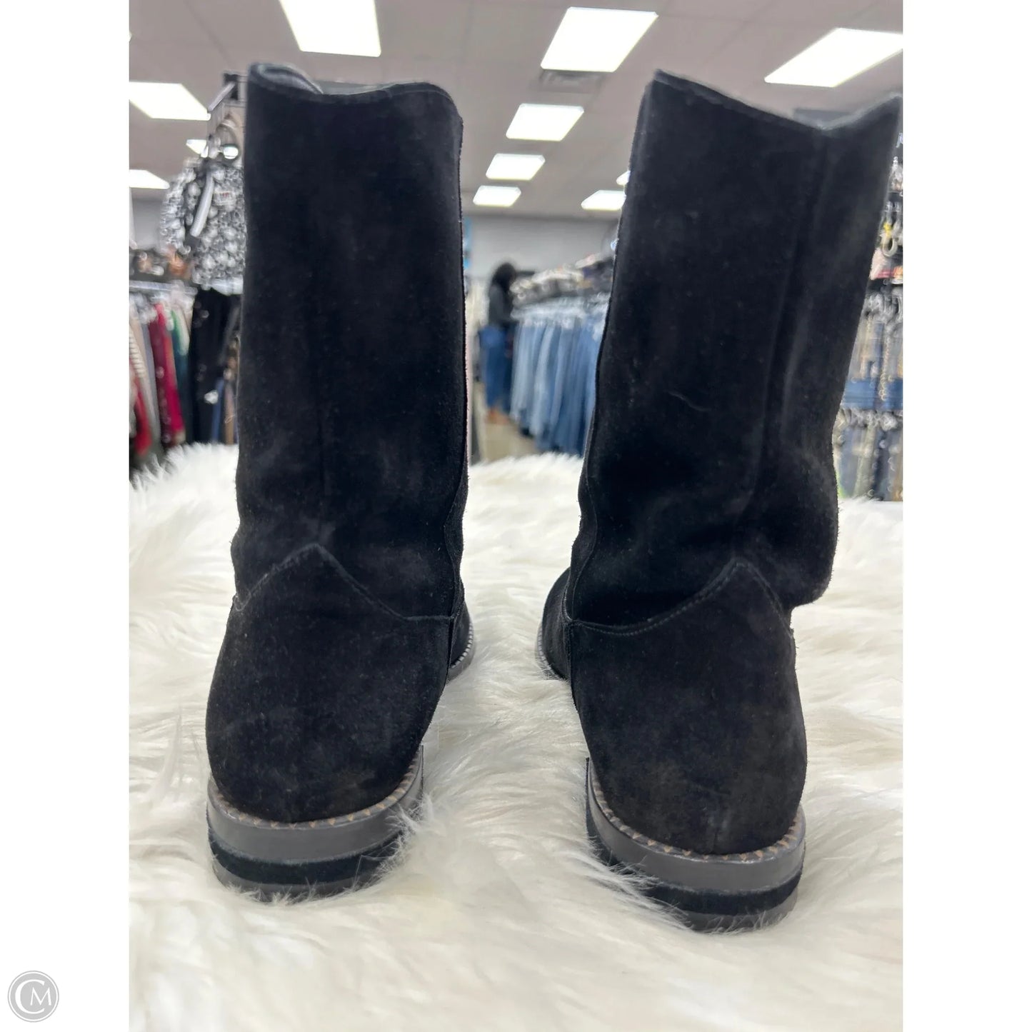 Boots Ankle Flats By Cmb In Black, Size: 7.5