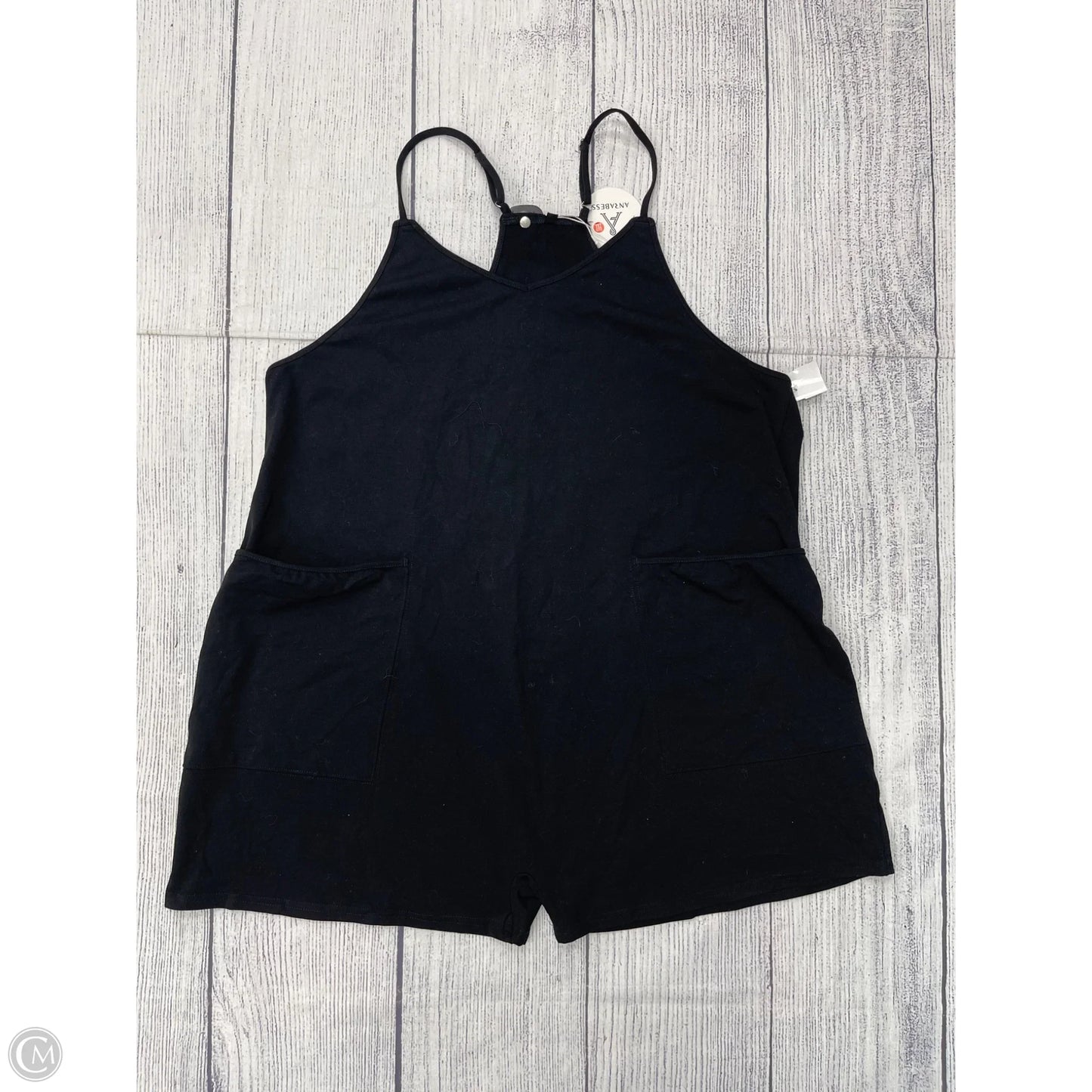 Romper By Anrabess In Black, Size: 2x