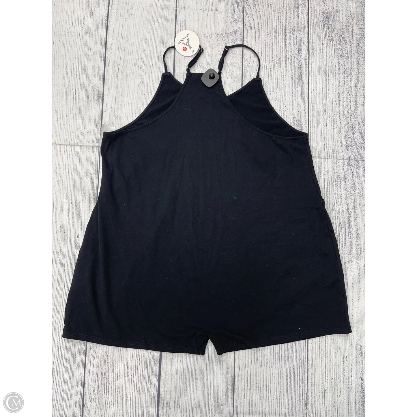 Romper By Anrabess In Black, Size: 2x