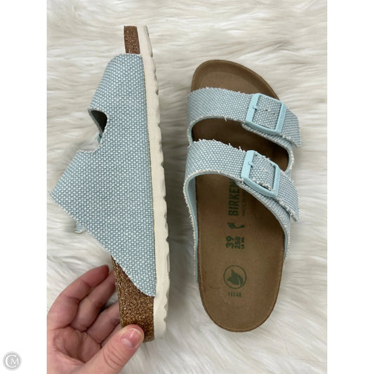 Sandals Flats By Birkenstock In Blue, Size: 8