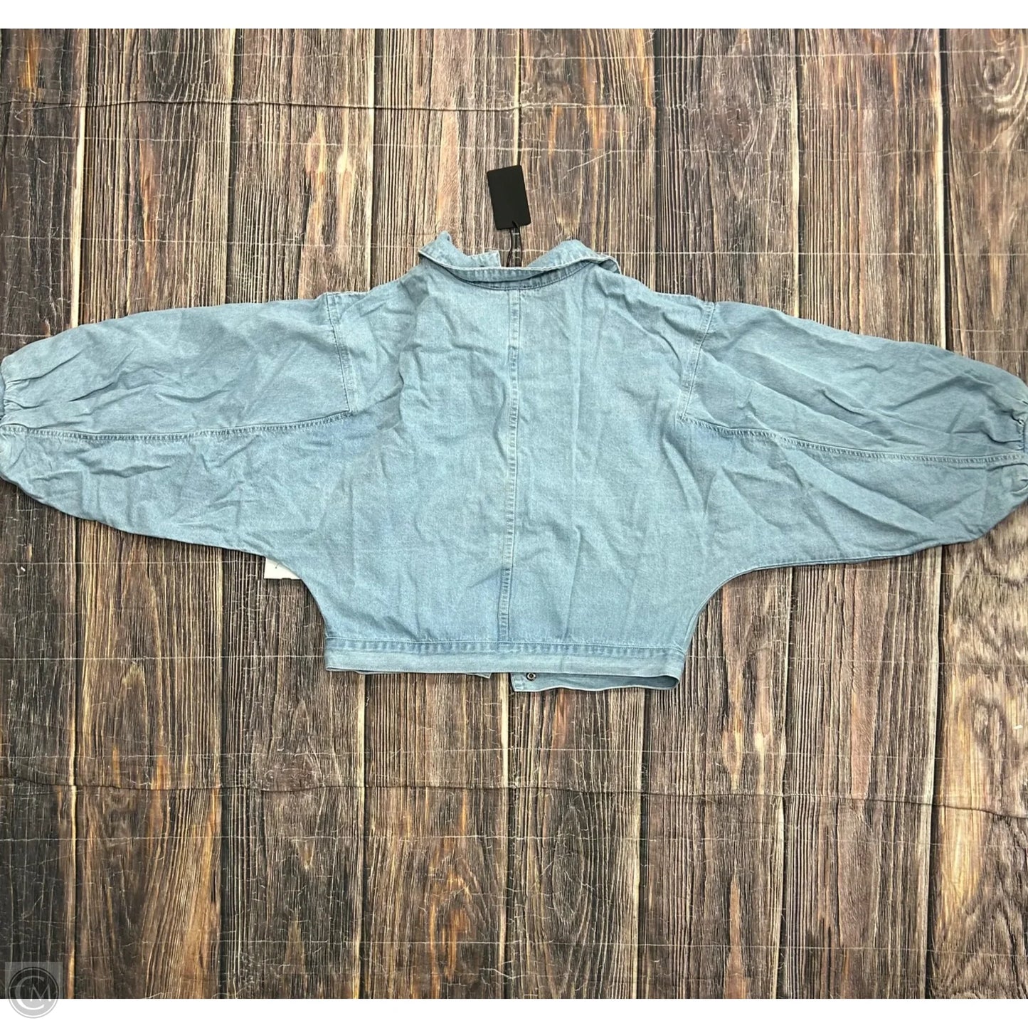 Jacket Denim By Heyson In Blue Denim, Size: M