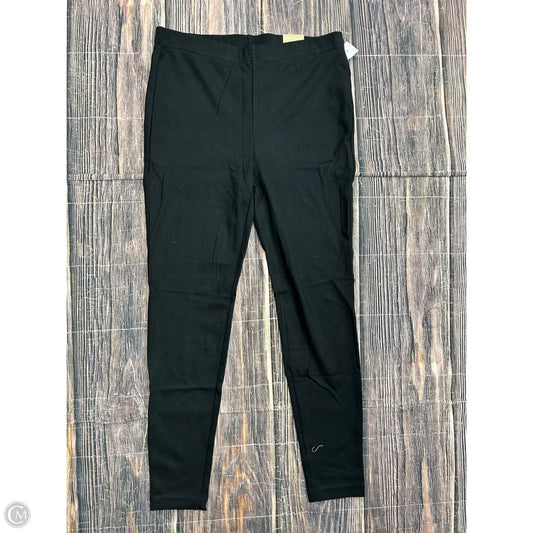Pants Leggings By Chicos In Black, Size: M