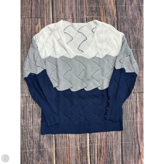 Sweater By Clothes Mentor In White, Size: M