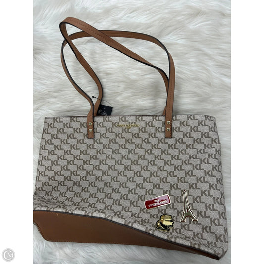 Handbag Designer By Karl Lagerfeld, Size: Medium