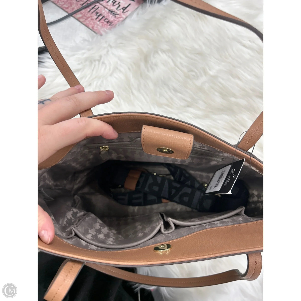 Handbag Designer By Karl Lagerfeld, Size: Medium