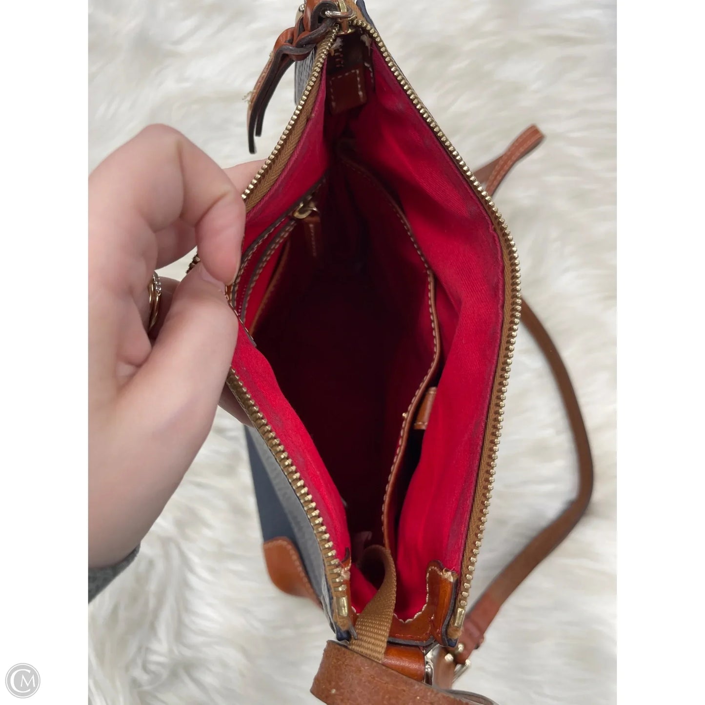 Crossbody Designer By Dooney And Bourke, Size: Medium