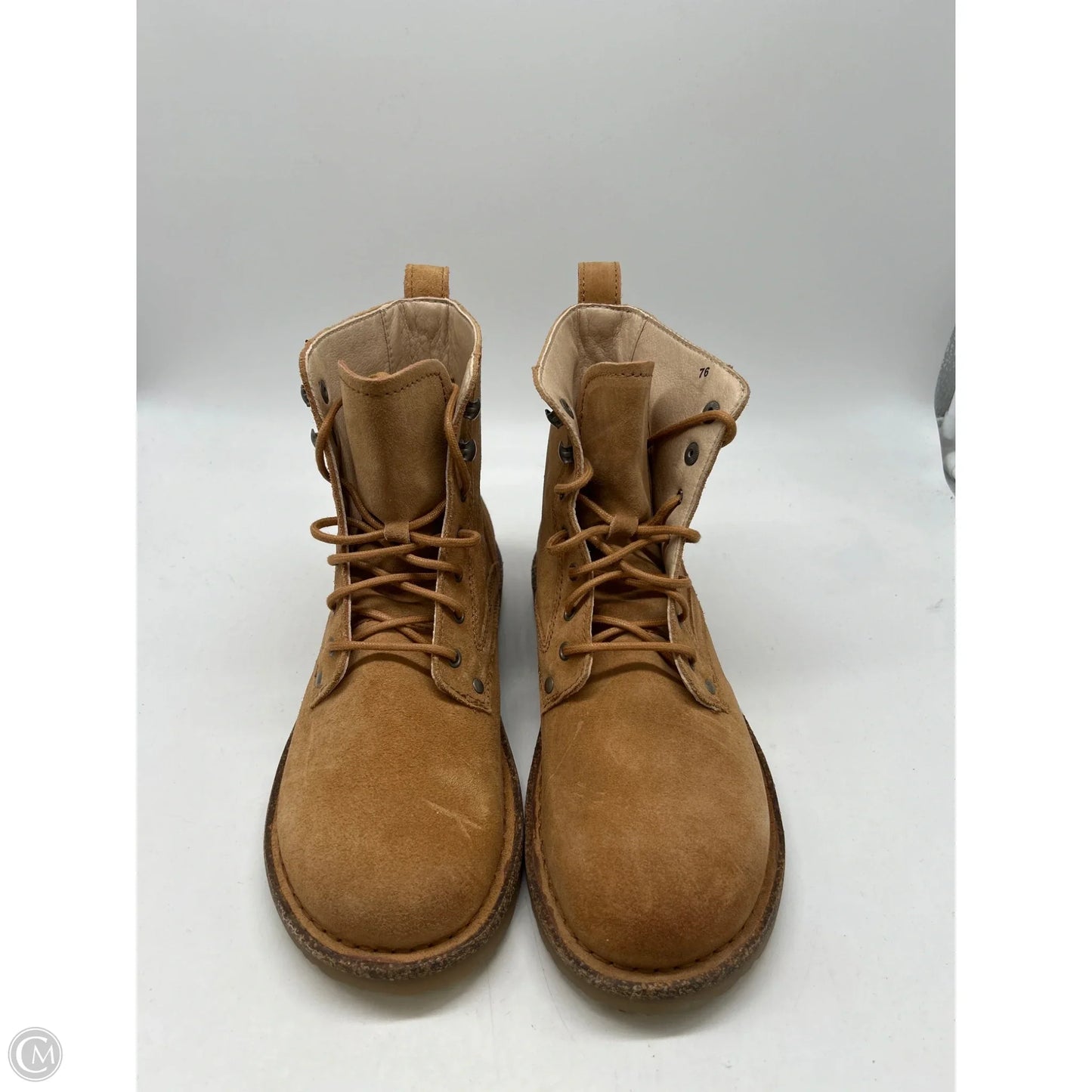 Boots Ankle Flats By Birkenstock In Tan, Size: 9