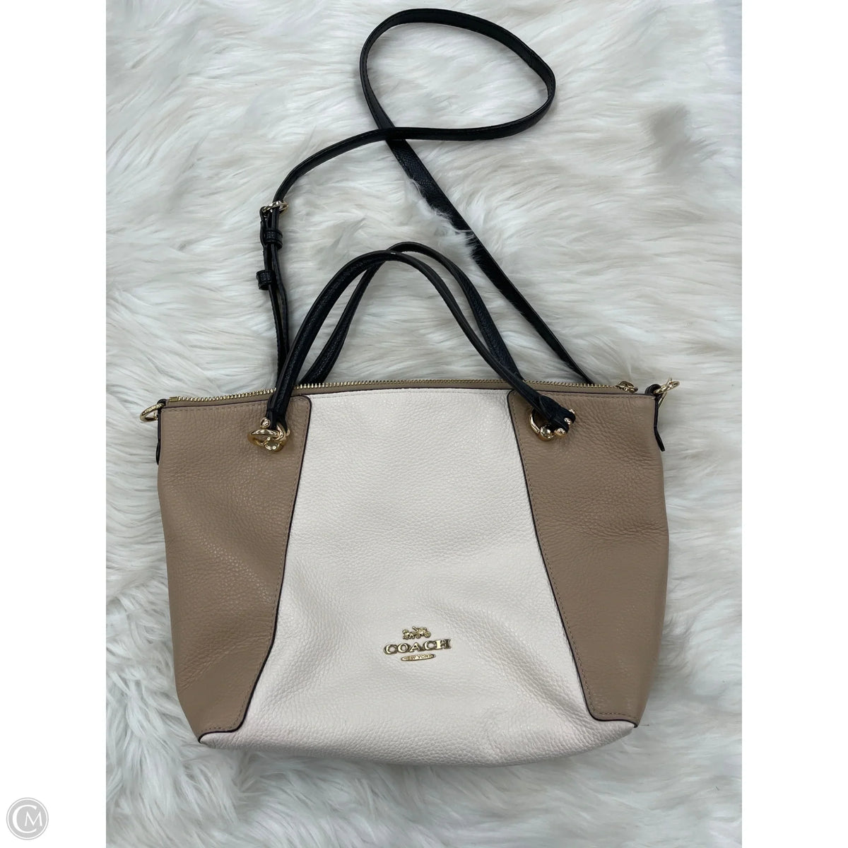 Handbag Designer By Coach, Size: Medium