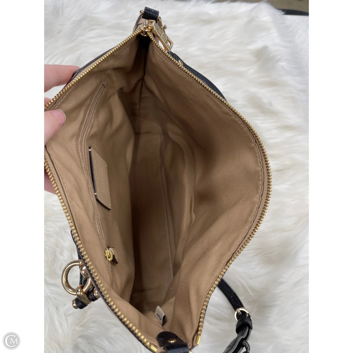 Handbag Designer By Coach, Size: Medium