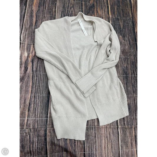 Sweater Cardigan By Lululemon In Ivory, Size: Xs