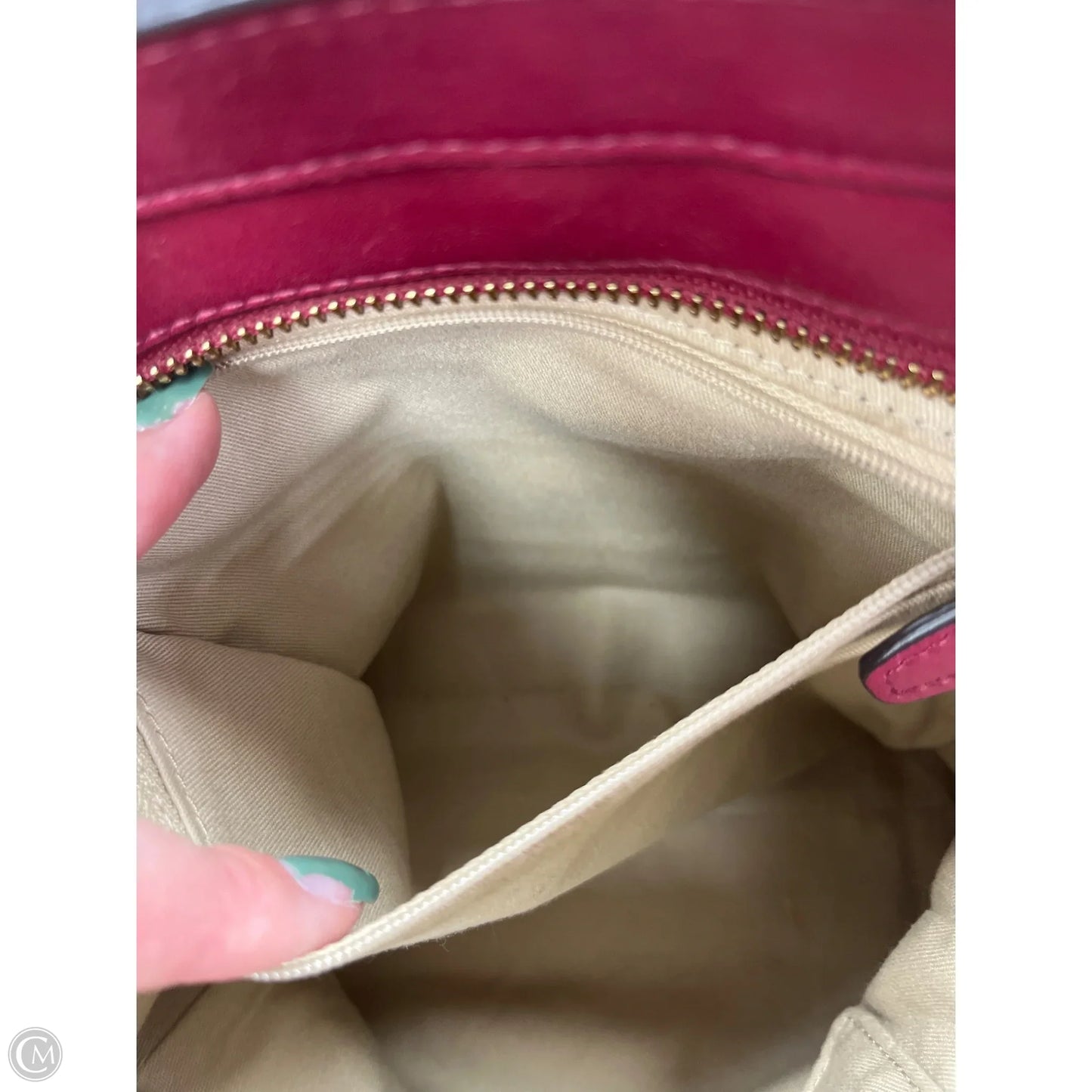 Crossbody Designer By Coach, Size: Small