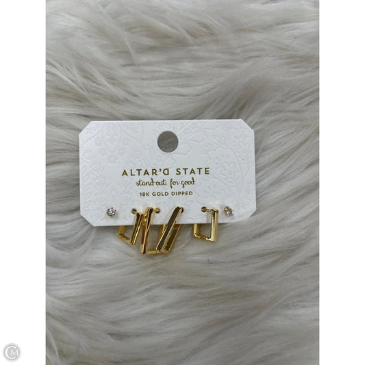 Earrings Other By Altard State, Size: 03 Piece Set