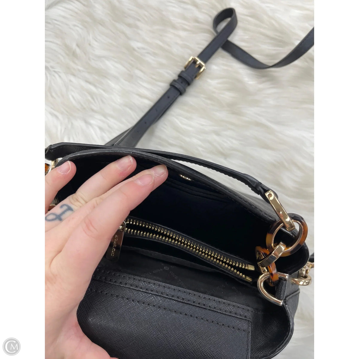 Crossbody Designer By Michael Kors, Size: Small