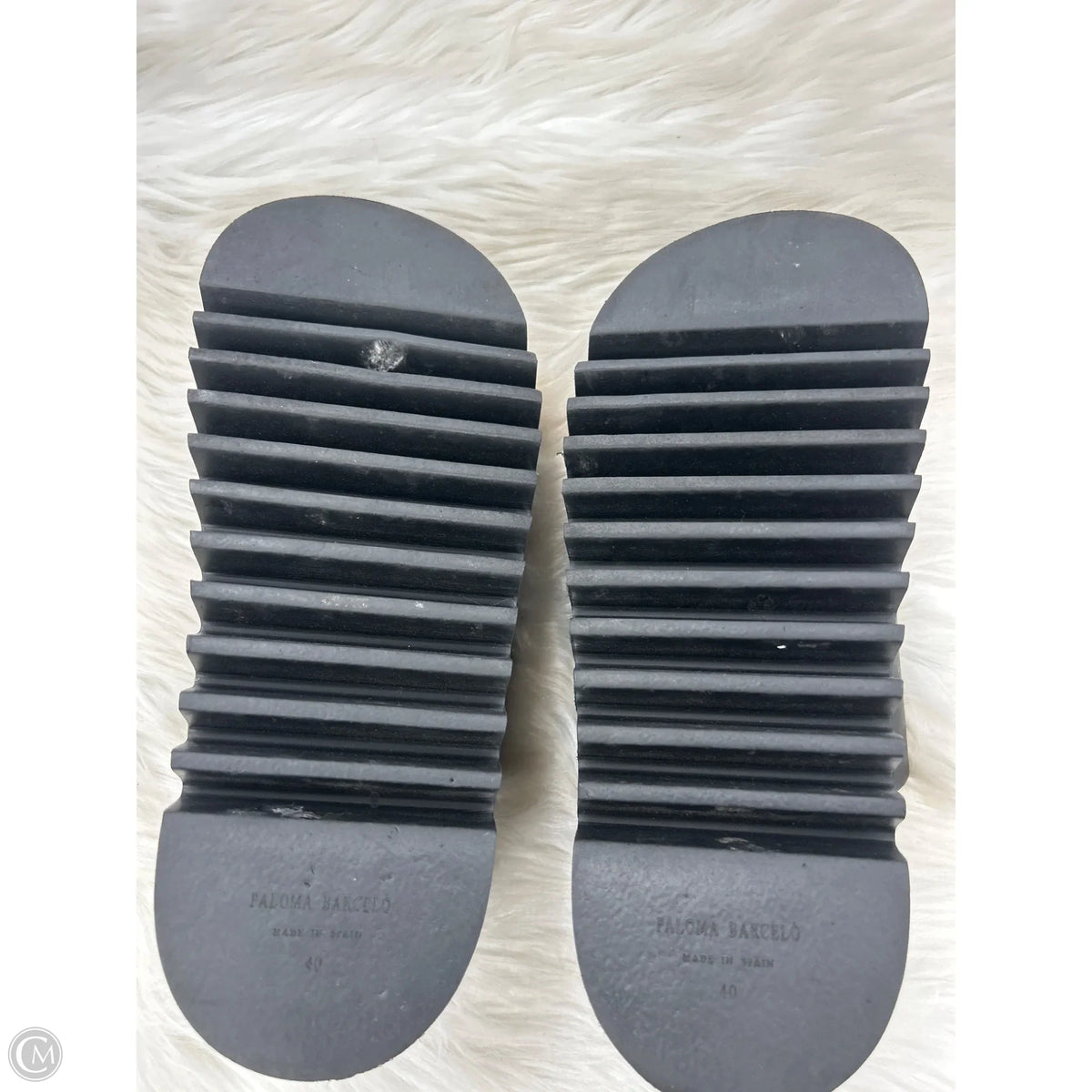 Sandals Heels Platform By Cmb In Black, Size: 9