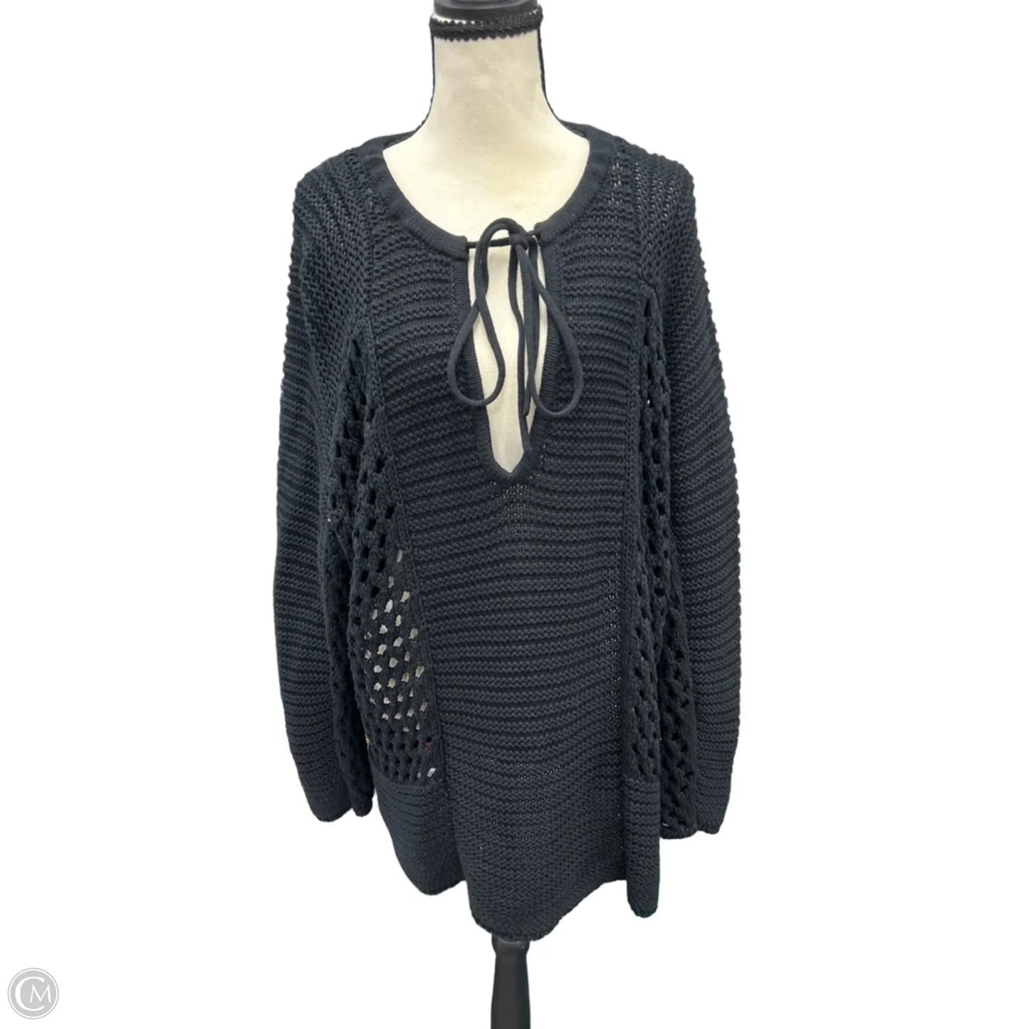 Sweater By Cabi In Black, Size: L