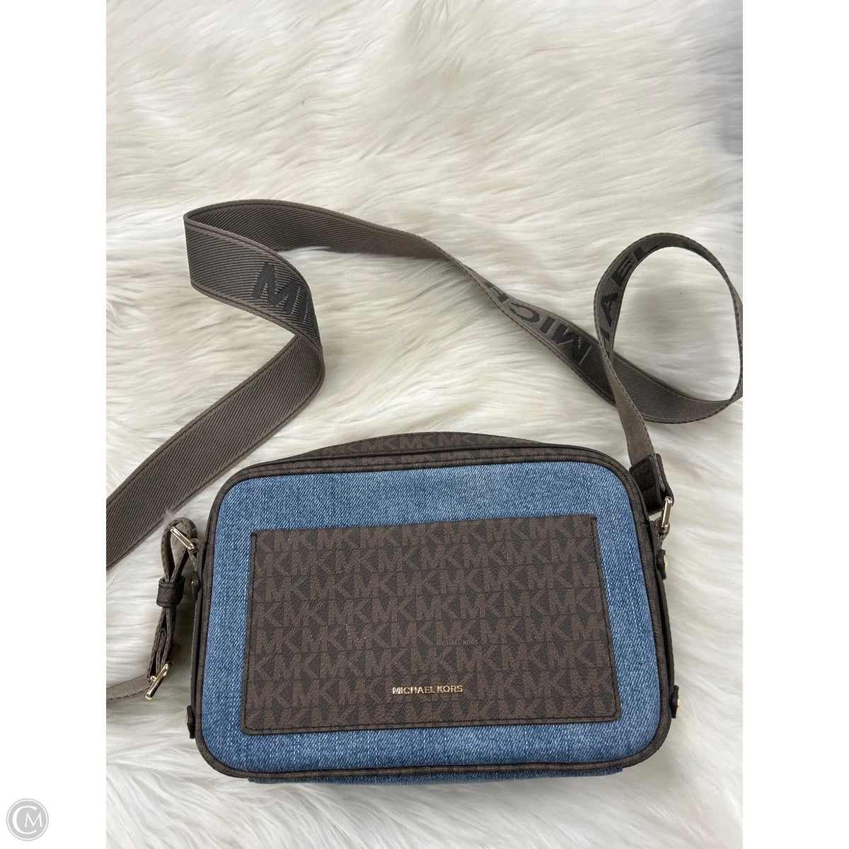 Crossbody Designer By Michael Kors, Size: Small