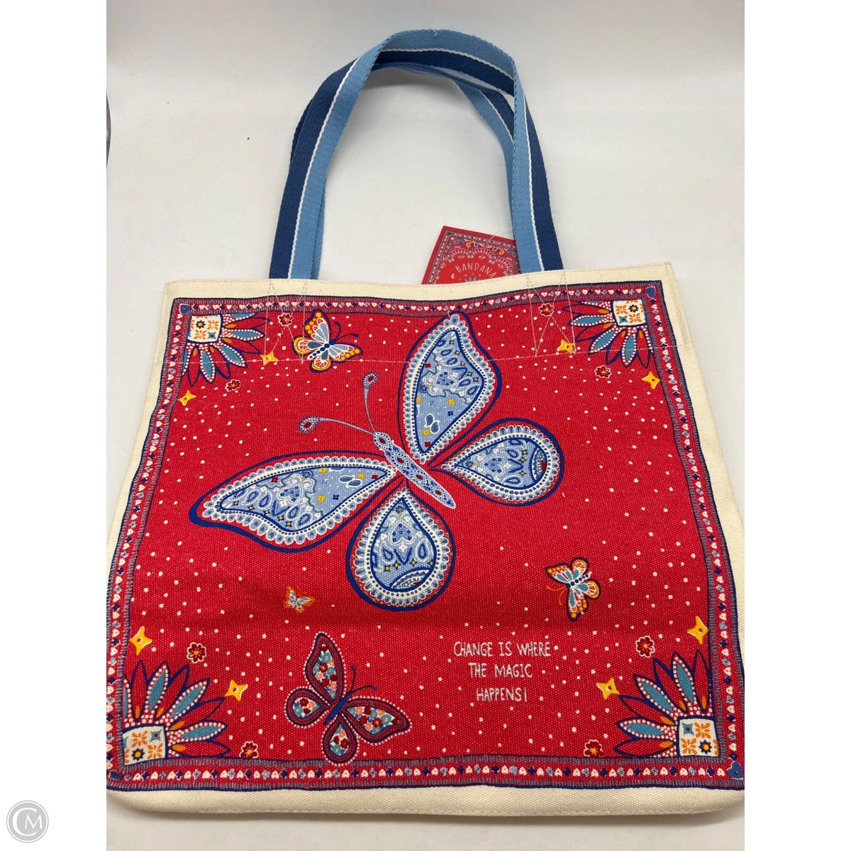 Tote Designer By Brighton, Size: Medium