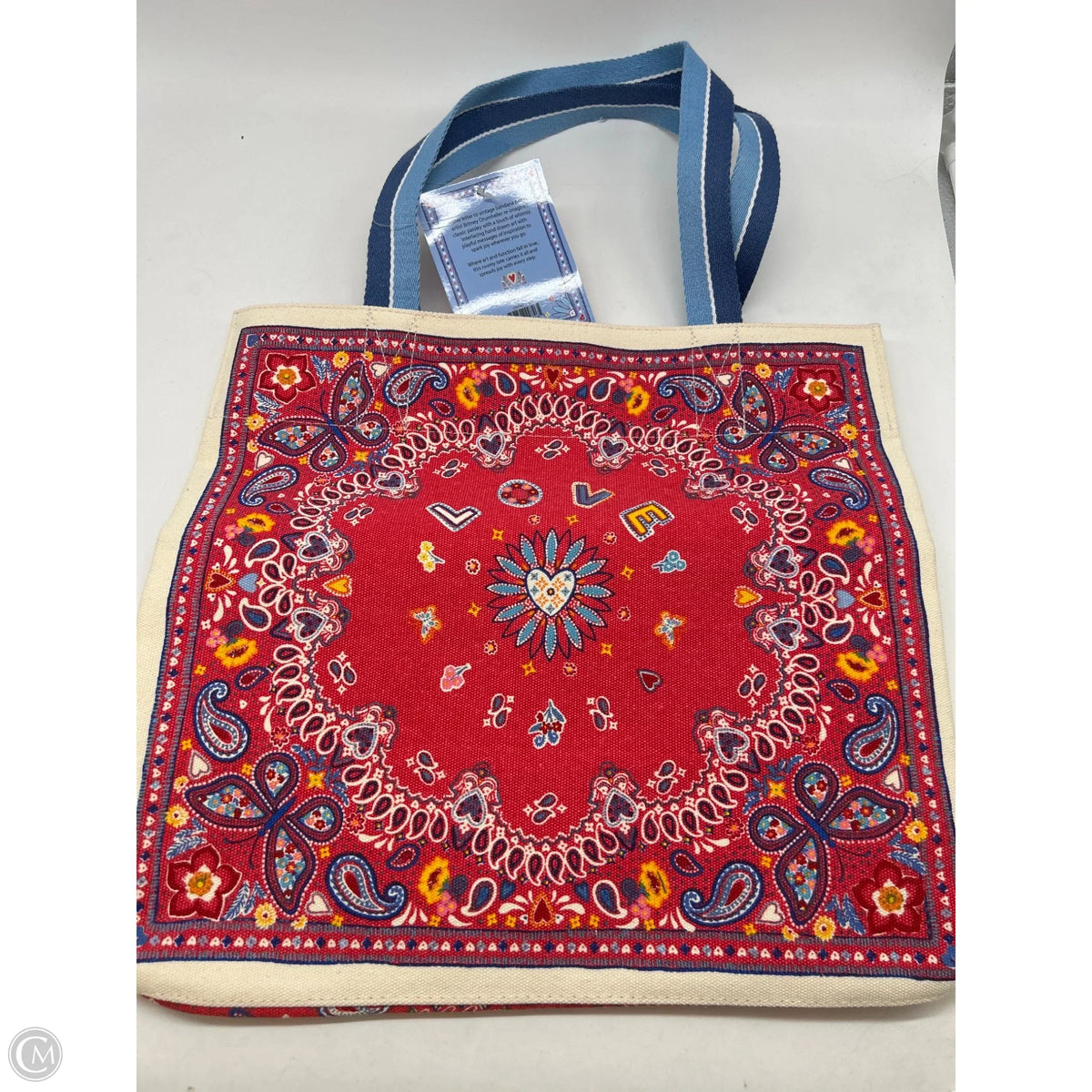 Tote Designer By Brighton, Size: Medium