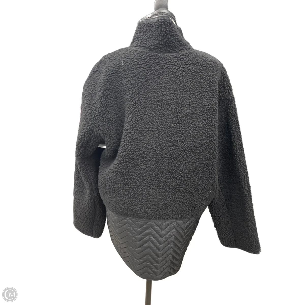 Sweatshirt Collar By Athleta In Black, Size: M