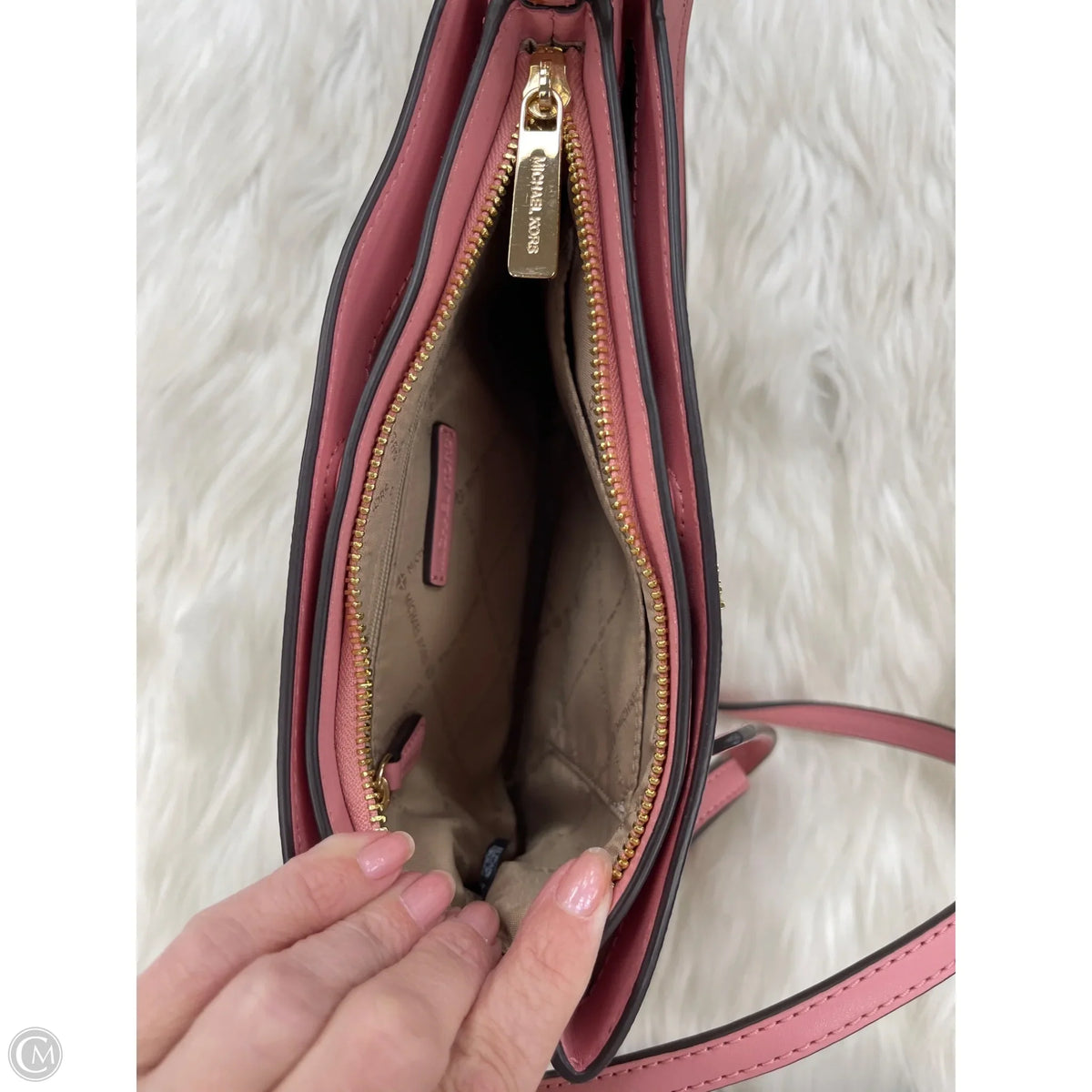 Crossbody Designer By Michael Kors, Size: Small