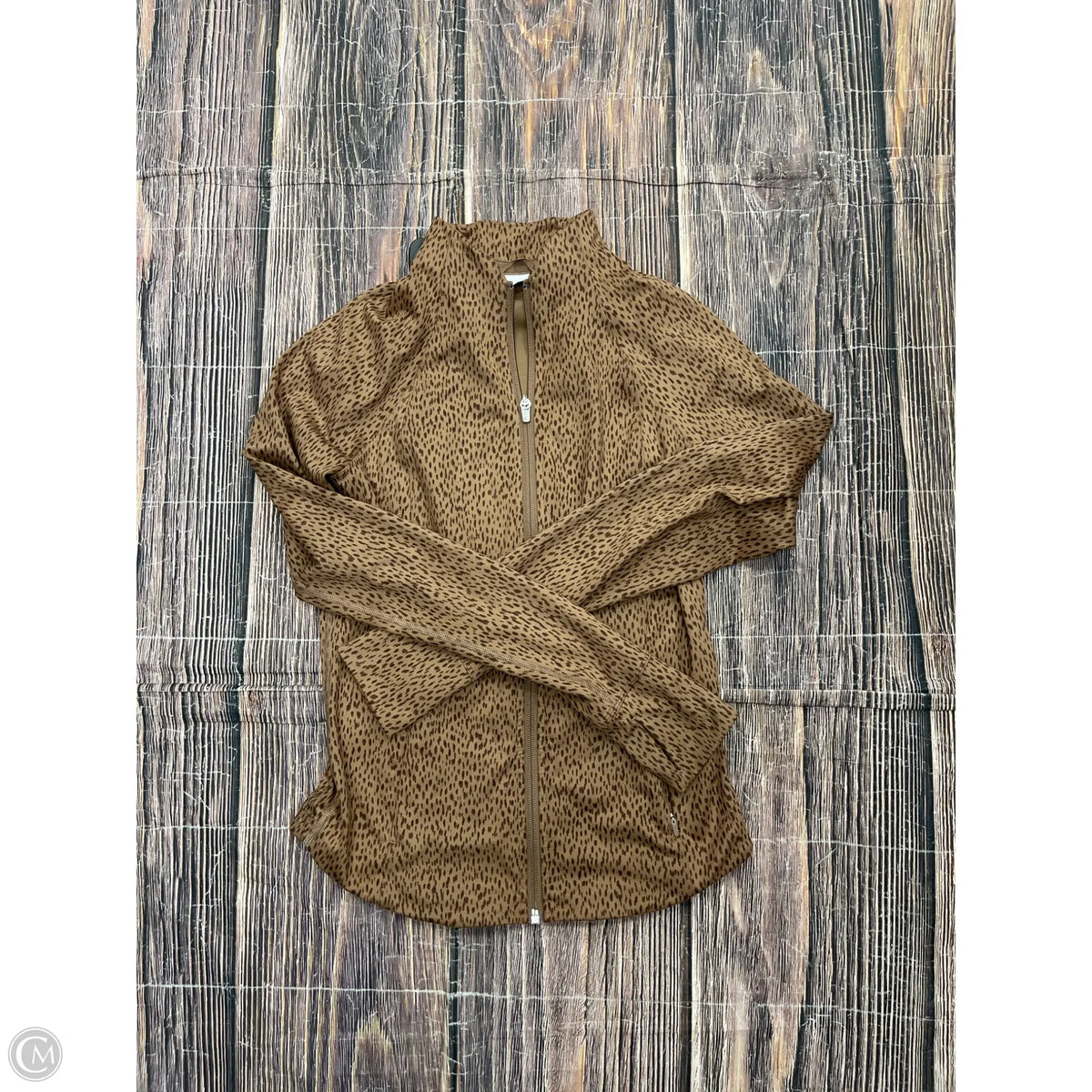 Athletic Jacket By Athleta In Brown, Size: Xs
