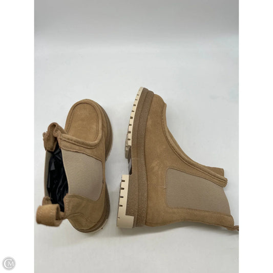 Boots Ankle Flats By Calia In Tan, Size: 9