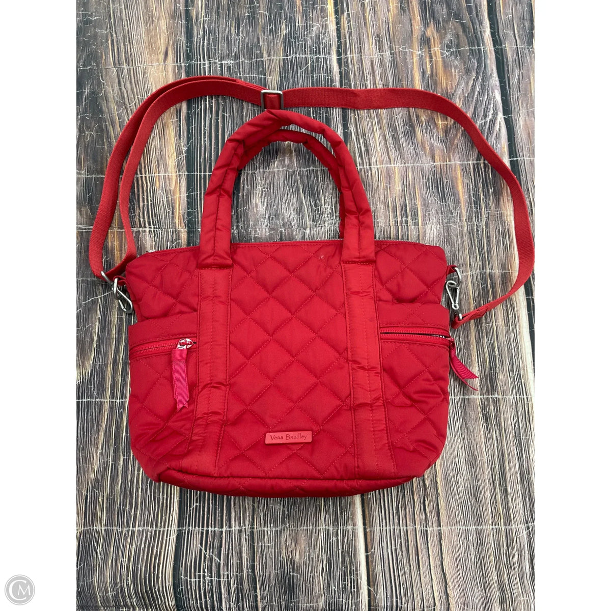 Handbag By Vera Bradley, Size: Medium