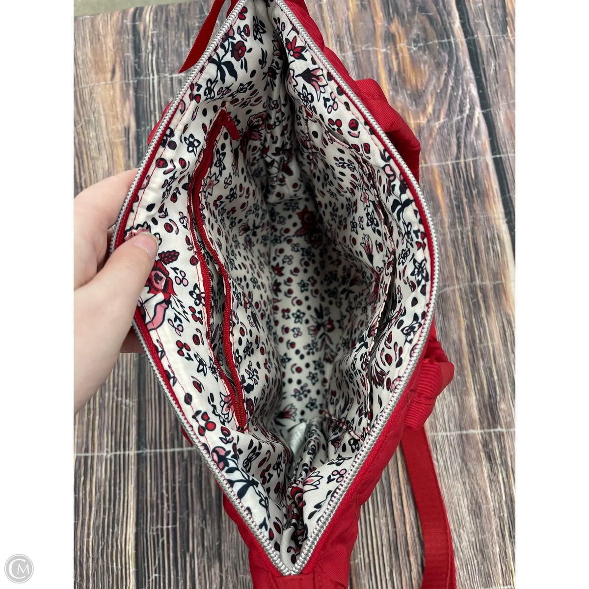 Handbag By Vera Bradley, Size: Medium