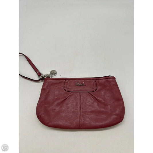 Wristlet Designer By Coach, Size: Medium