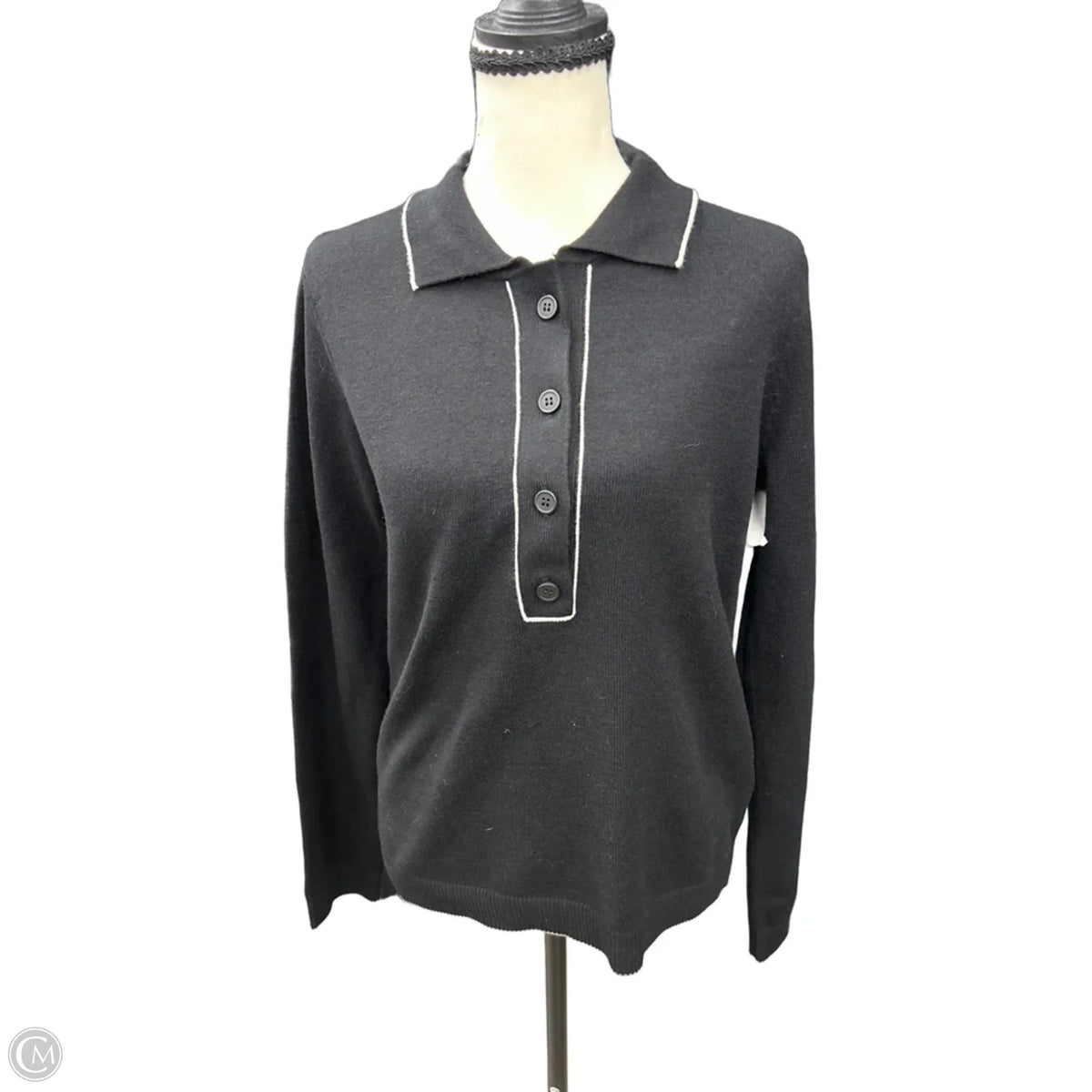 Sweater By Max Studio In Black, Size: M