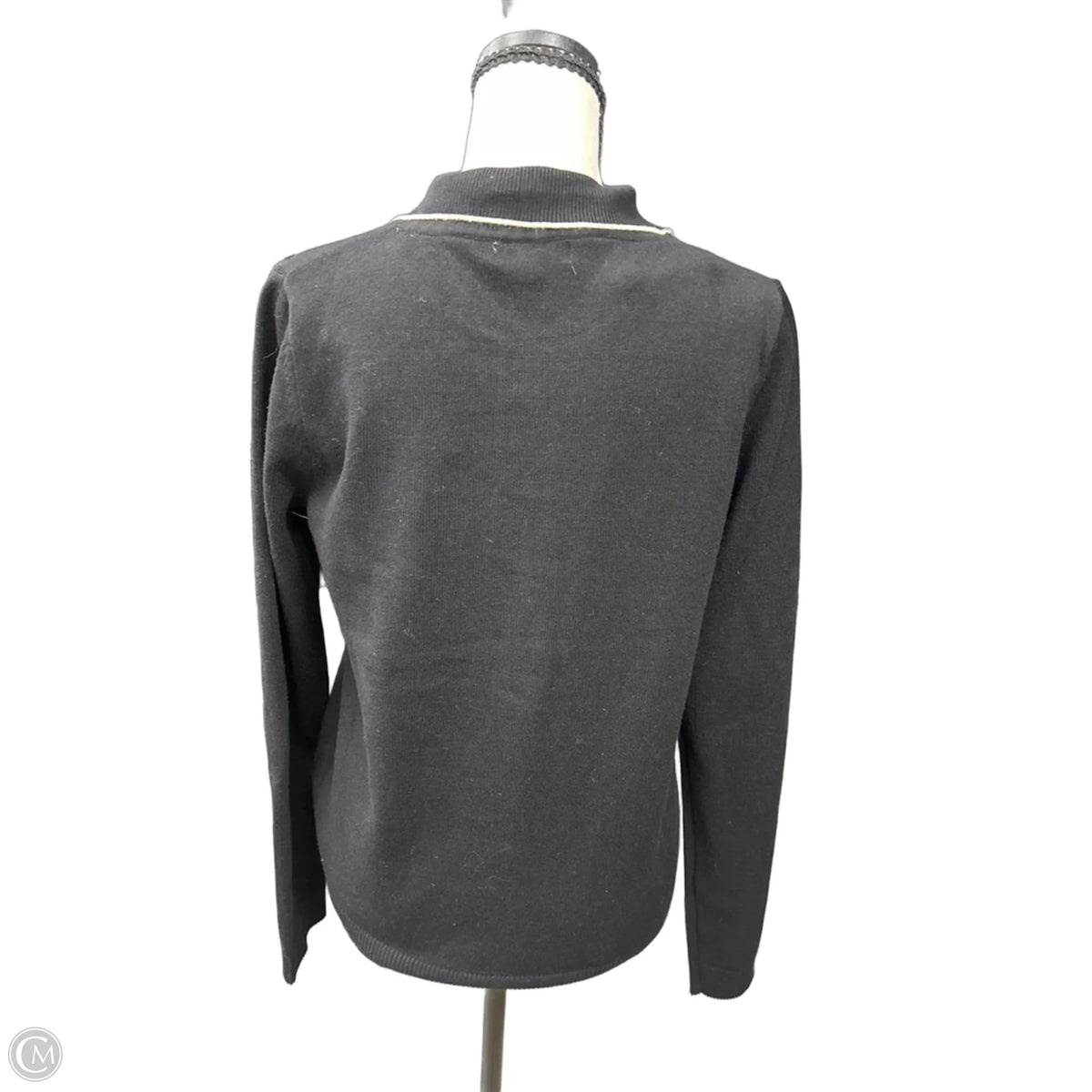 Sweater By Max Studio In Black, Size: M