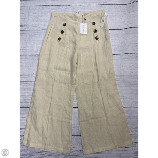 Pants Wide Leg By Faithfull The Brand In Cream, Size: 10