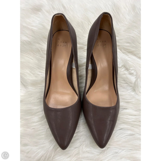 Shoes Heels Stiletto By A New Day In Brown, Size: 9.5