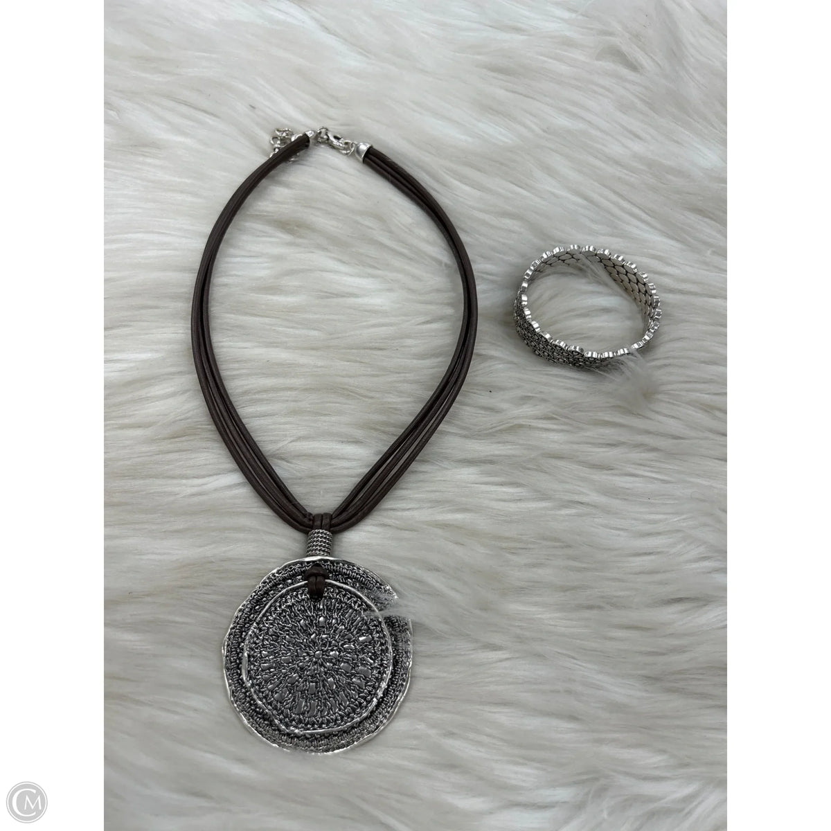 Necklace Set By Chicos, Size: 02 Piece Set