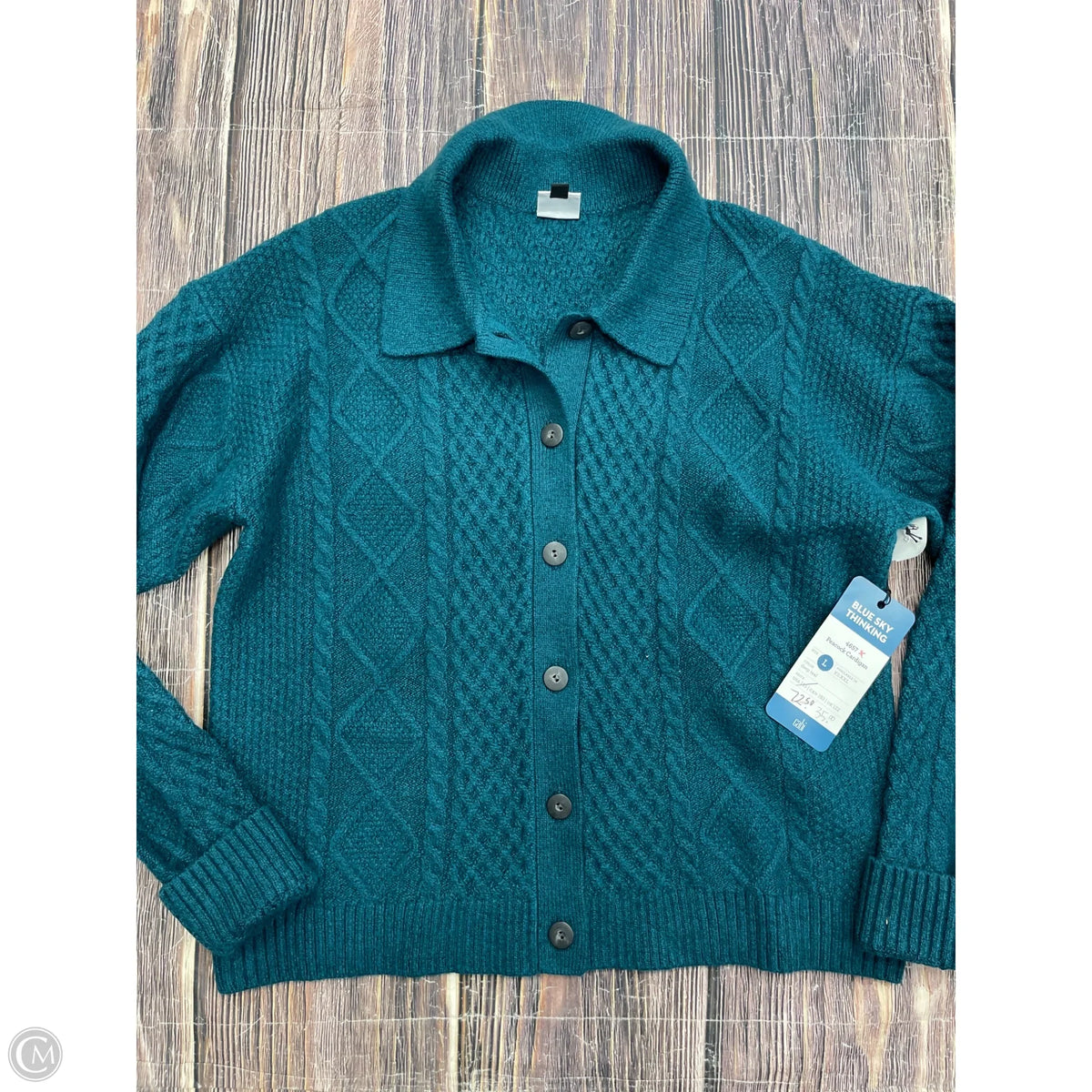 Sweater By Cabi In Blue, Size: L