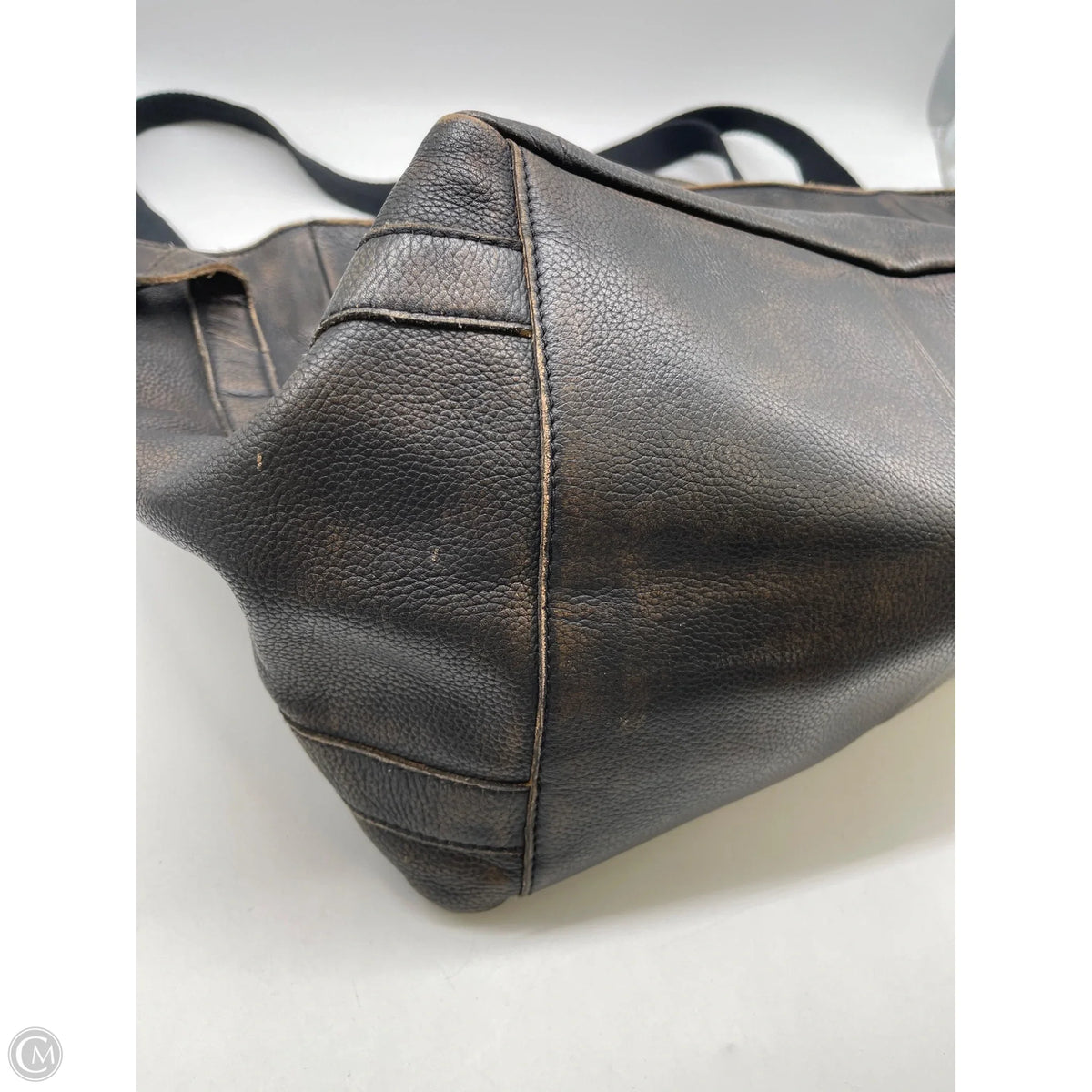 Tote Leather By Free People, Size: Large