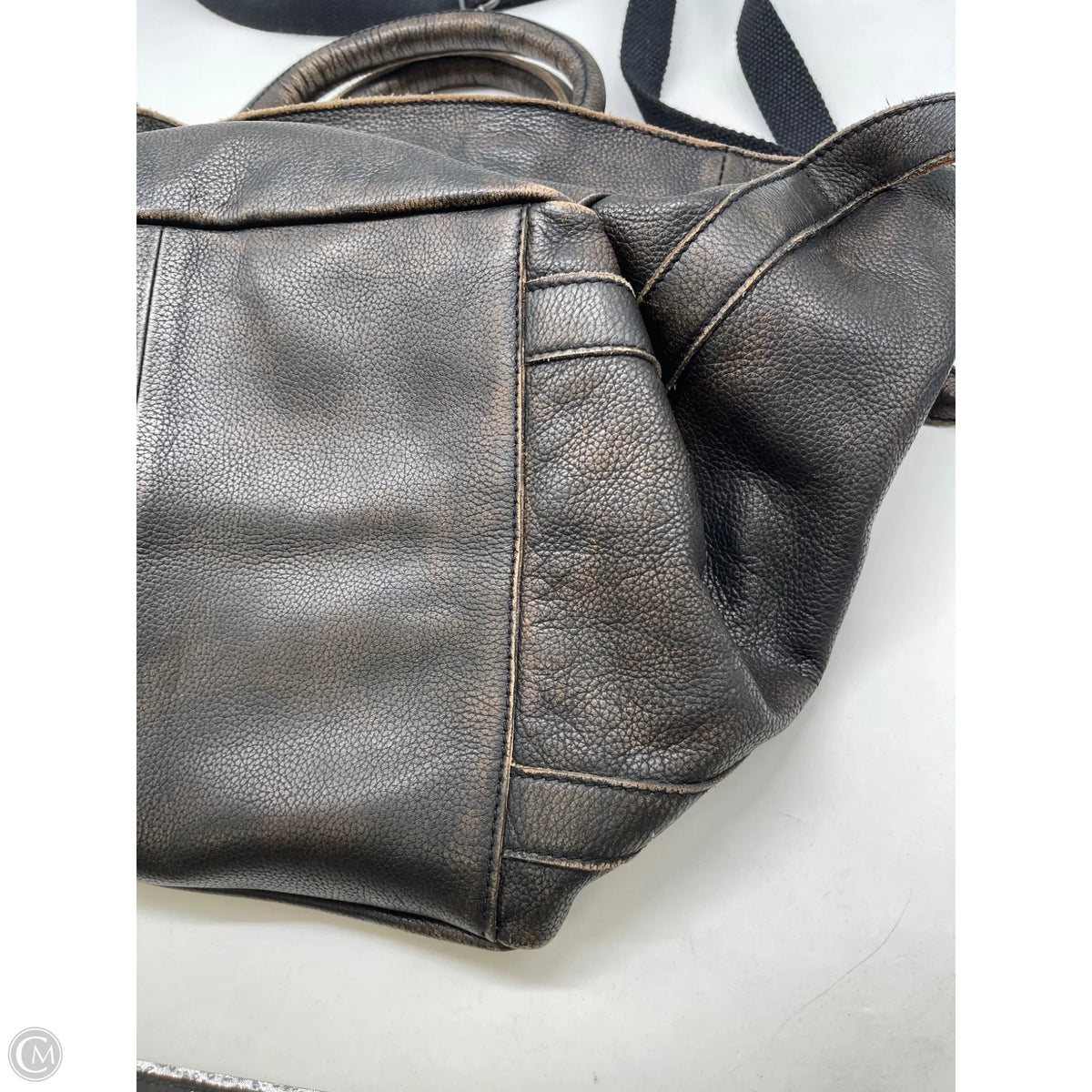 Tote Leather By Free People, Size: Large