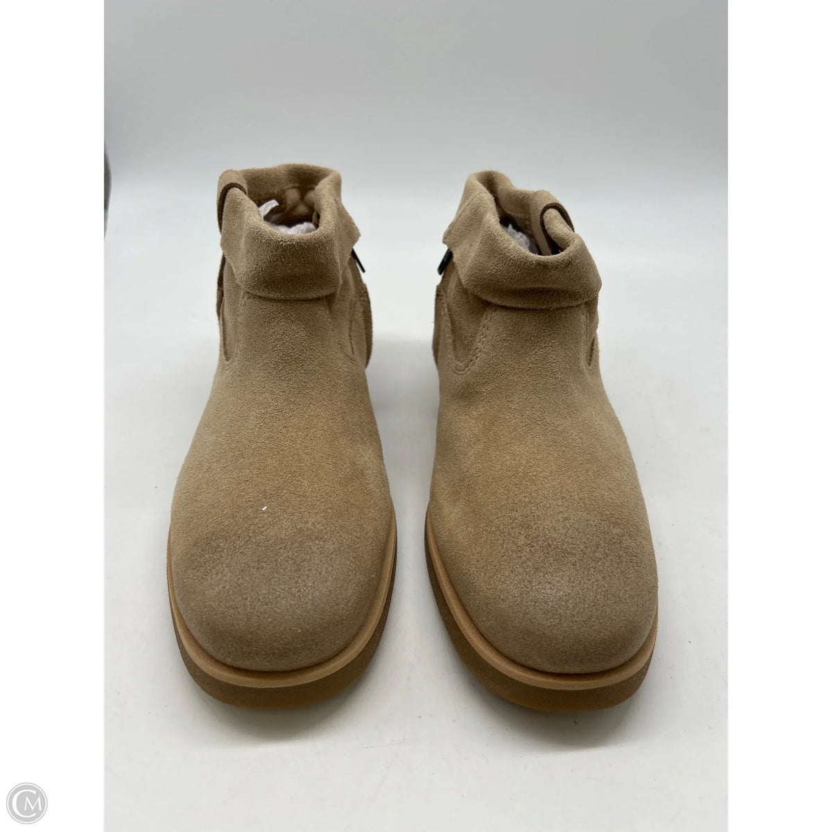 Boots Designer By Ugg In Tan, Size: 6.5