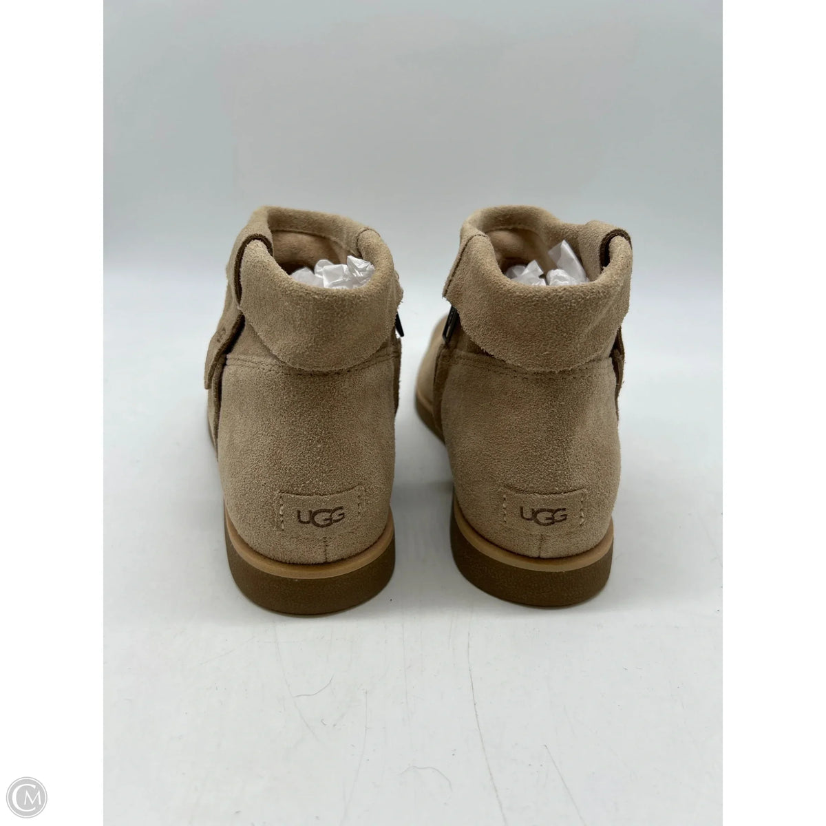 Boots Designer By Ugg In Tan, Size: 6.5