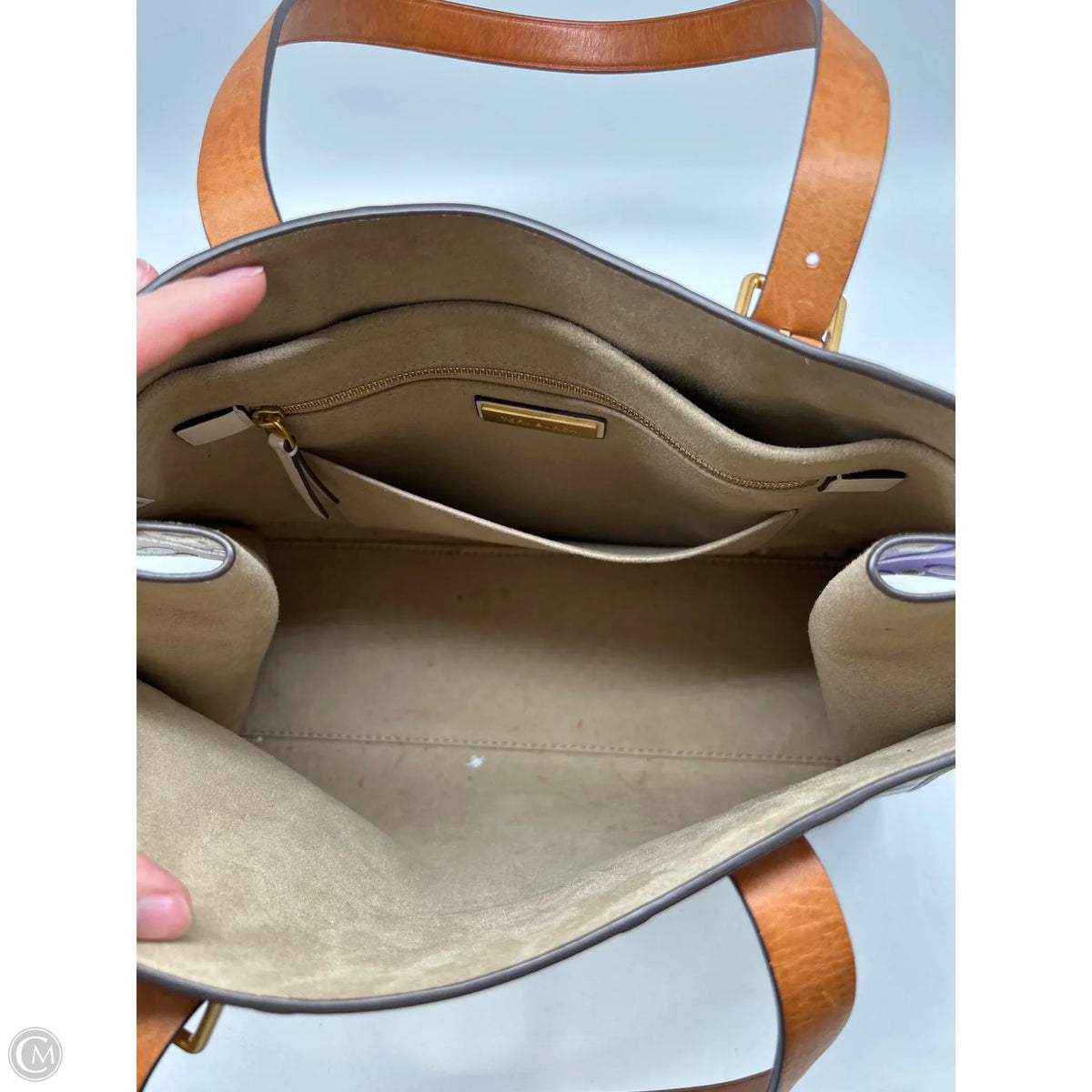 Handbag Designer By Tory Burch, Size: Large