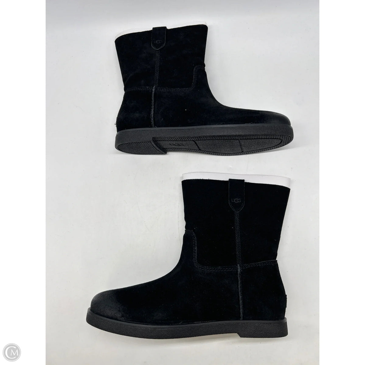 Boots Designer By Ugg In Black, Size: 7