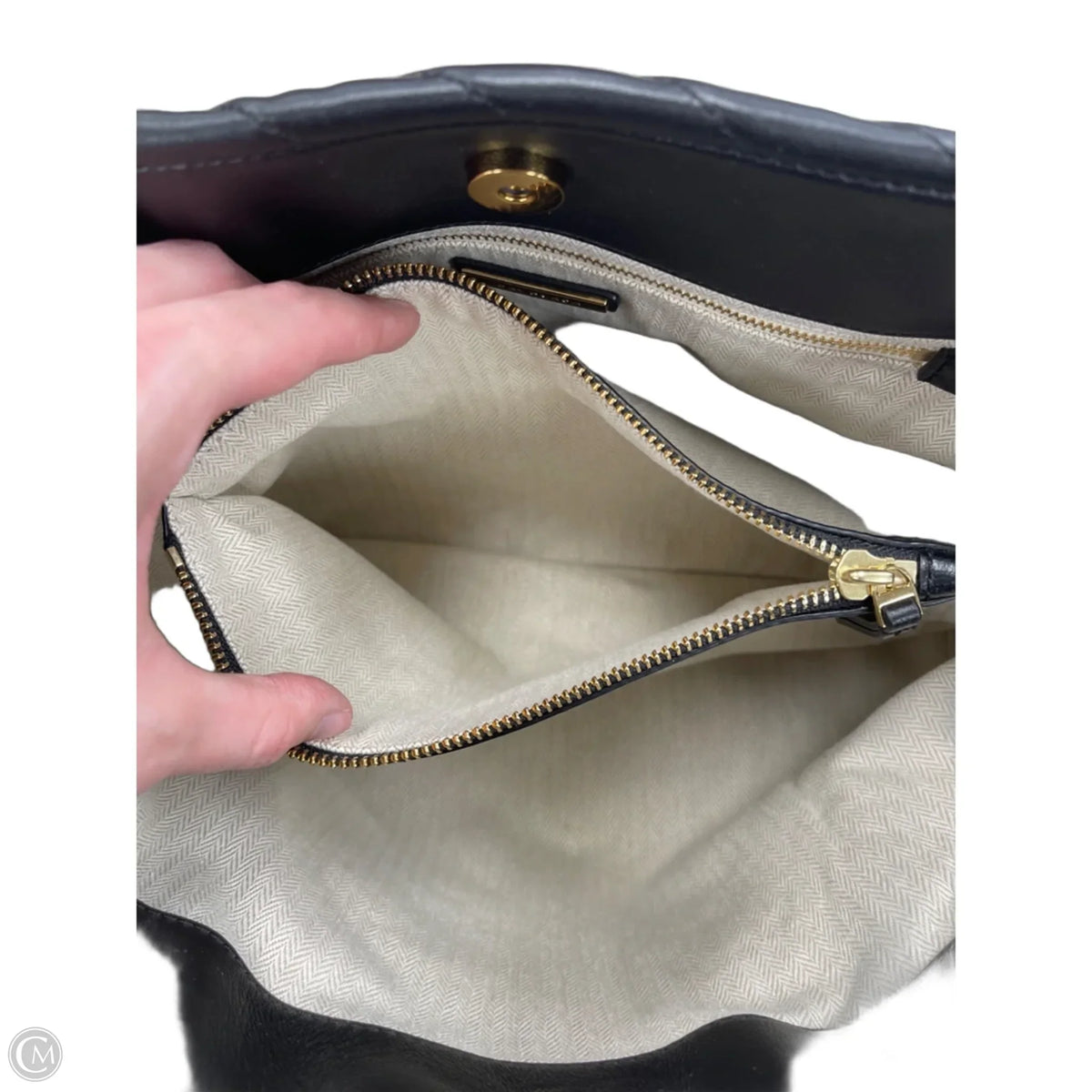 Handbag Designer By Tory Burch, Size: Medium