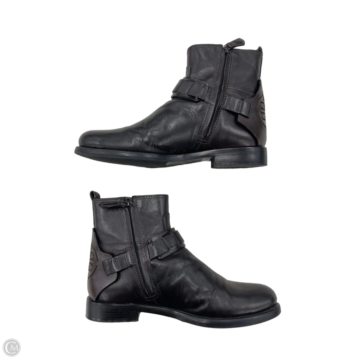 Boots Designer By Tory Burch In Brown, Size: 6.5