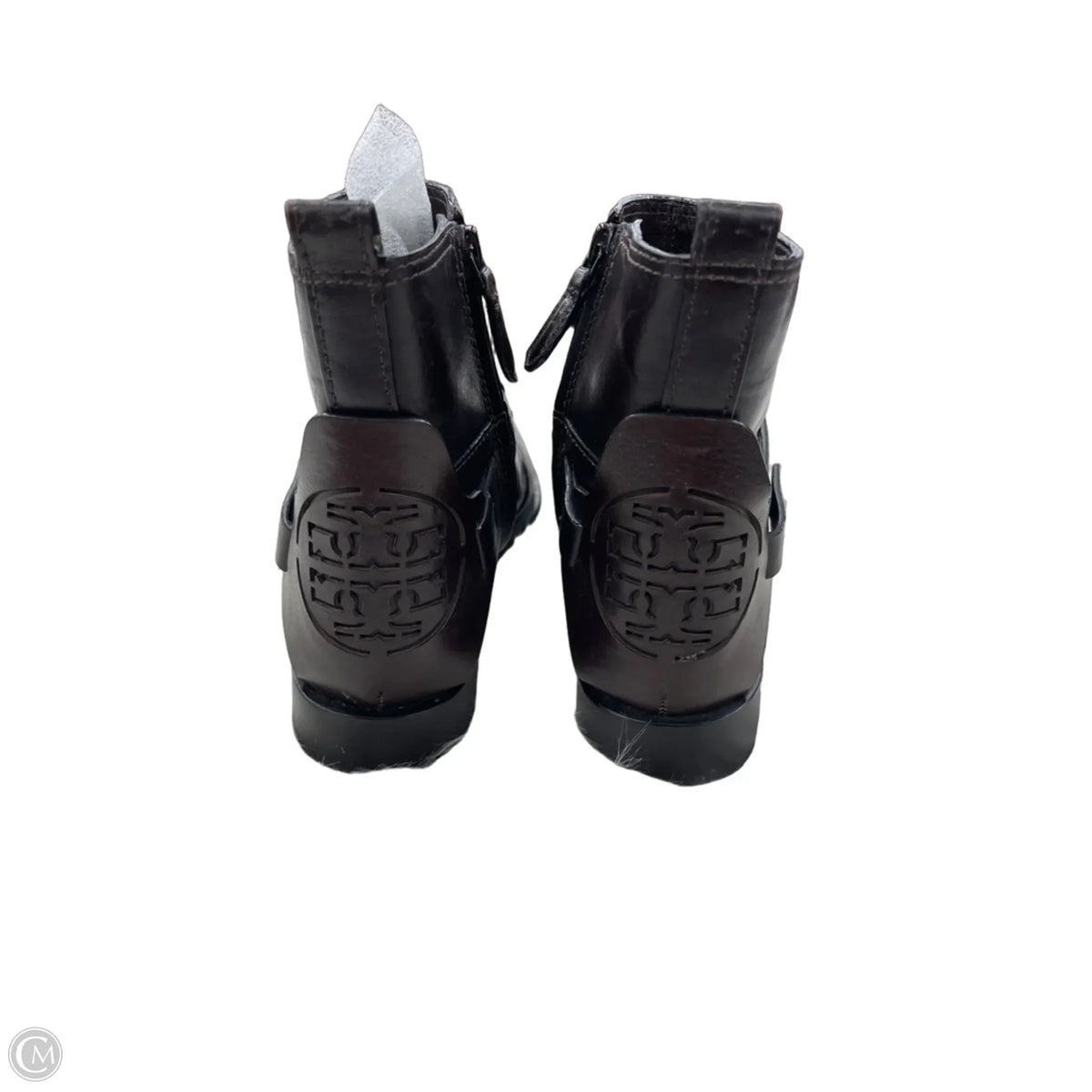 Boots Designer By Tory Burch In Brown, Size: 6.5